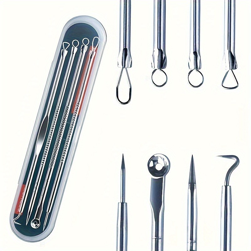 Skincare Ingredients Checker - Blackhead Acne Needle Set 4-Pack Pimple
