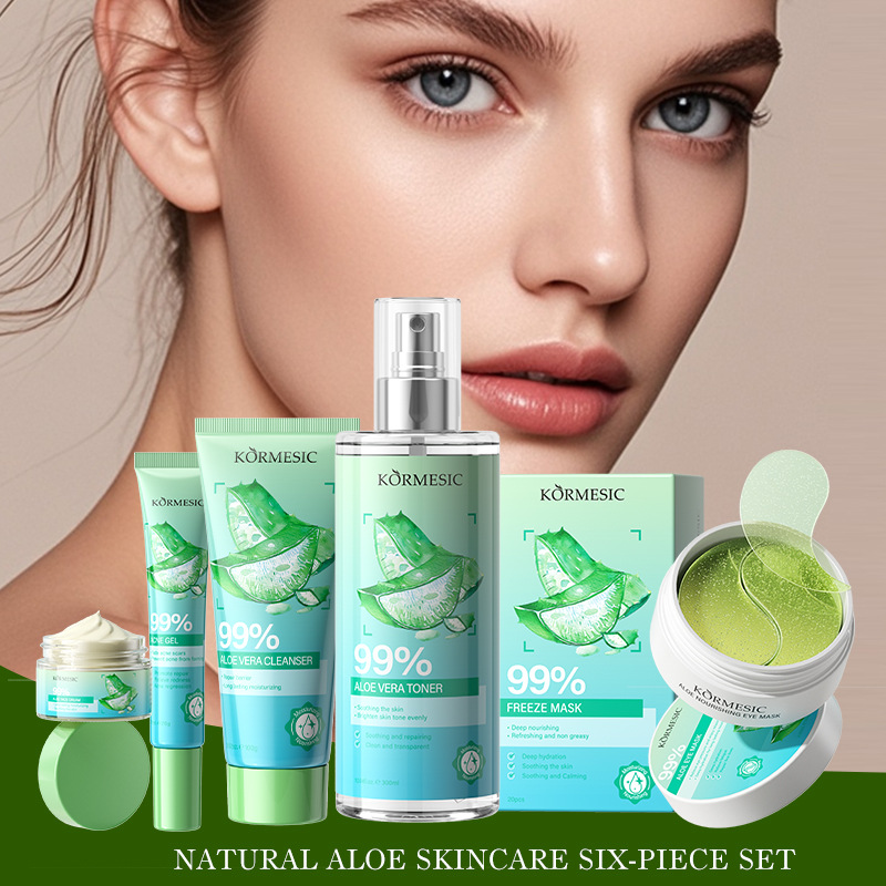 Skincare Omg - Aloe Vera Skincare Set Cleansing Face