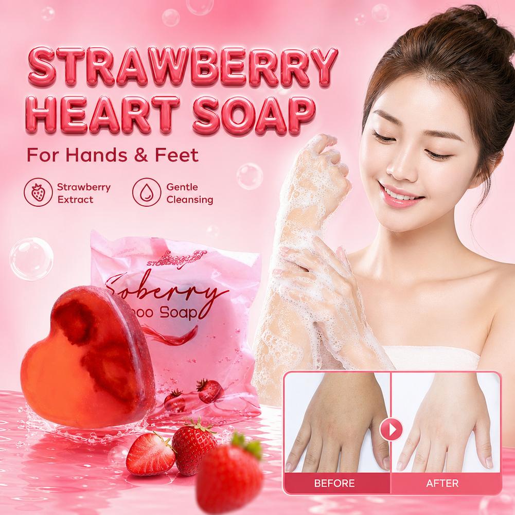 Strawberry Scented Bath Soap S - Skincare Whitening 评论和价格