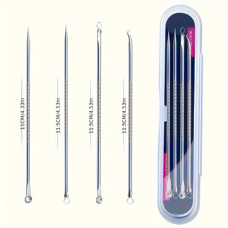 Blackhead Acne Needle Set 4-Pa - Skincare Ingredients Checker 评论和价格