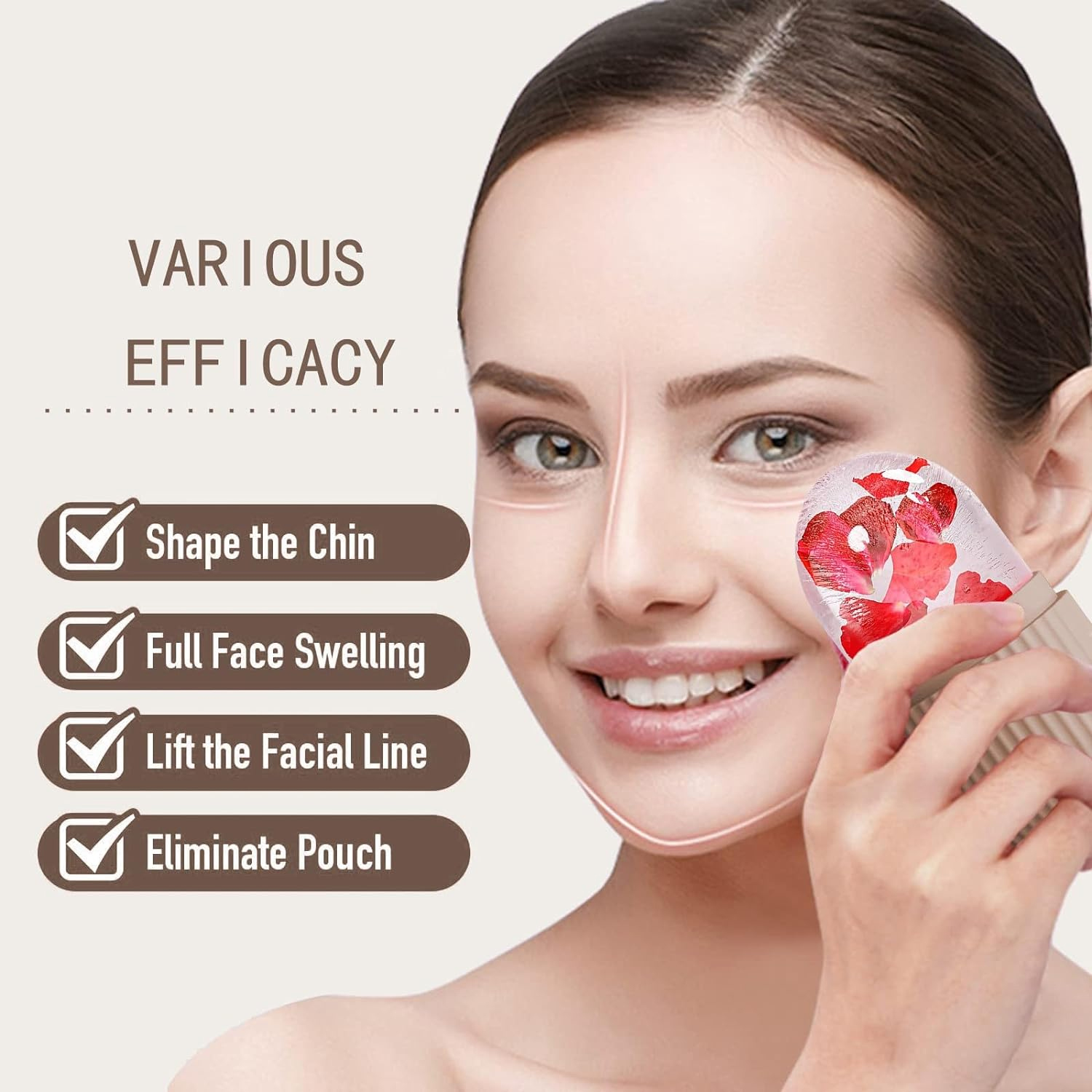 Facial Beauty Ice Roller And G - Skincare Ingredients Checker 评论和价格