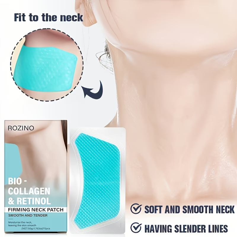 5pcs Bio Collagen Neck Lift Ma - Skincare Omg 评论和价格