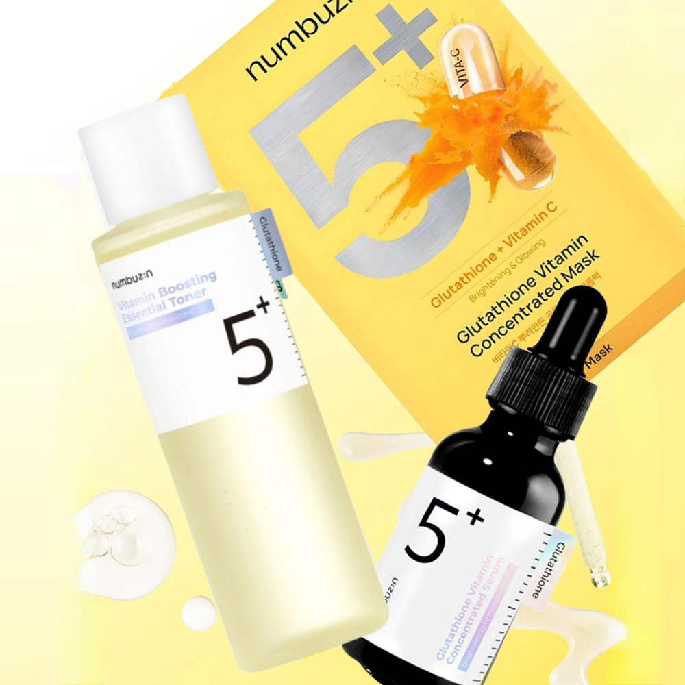 Numbuzin No.5+ Glutathione Vit - Skincare Omg 评论和价格