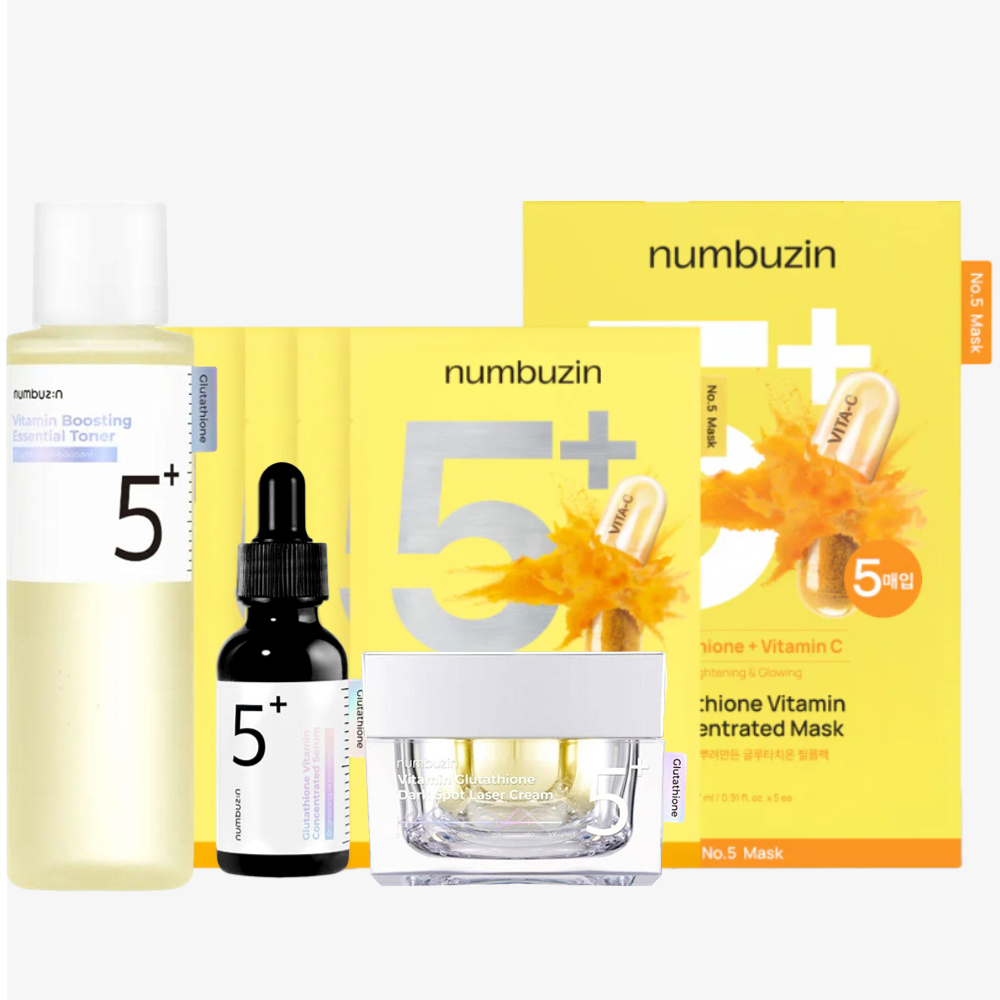 Numbuzin No.5+ Glutathione Vit - Skincare Omg 评论和价格